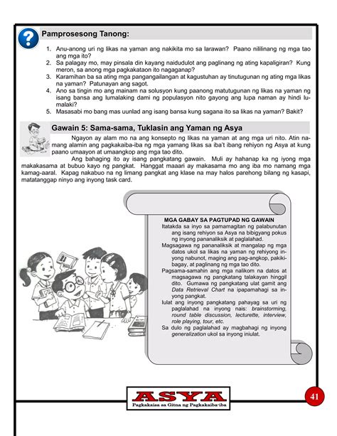 Araling Panlipunan 1st Quarter Grade 8 .